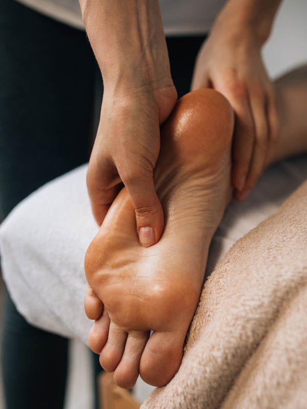 Foot Ulcer Alleviating Pressure
