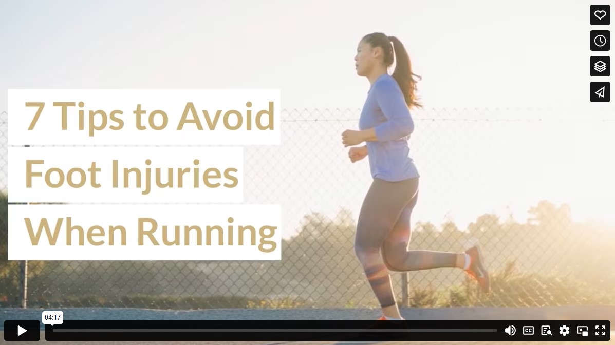 7 Tips to Avoid Foot Injuries When Running