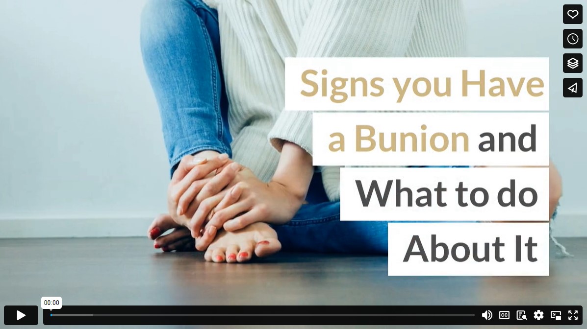 Signs you Have a Bunion and What to do About It