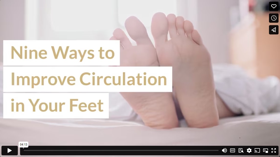 Nine Ways to Improve Circulation in Your Feet