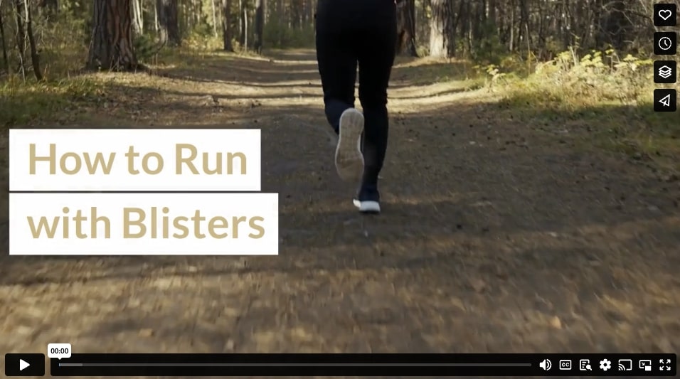 How to Run with Blisters