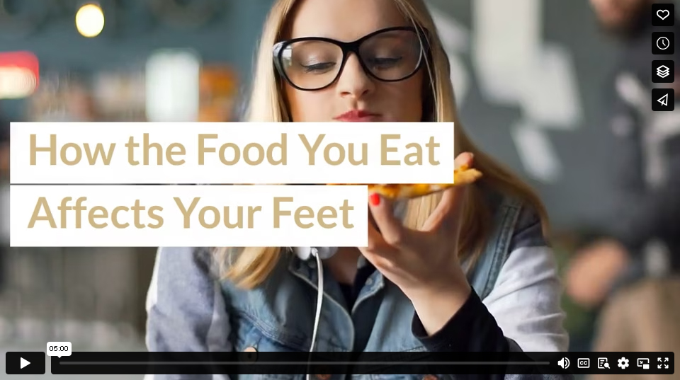 How the Food You Eat Affects Your Feet